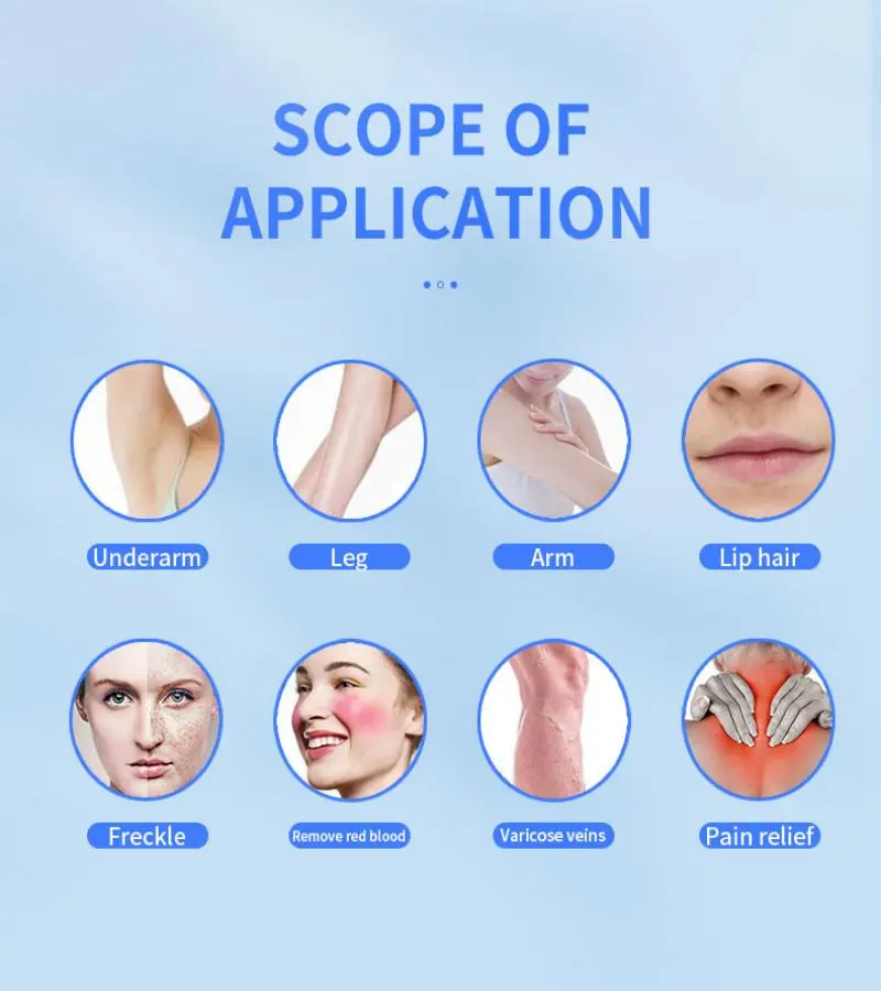 portable 808nm diode laser hair removal made in China portable 808nm diode laser hair removal made in China