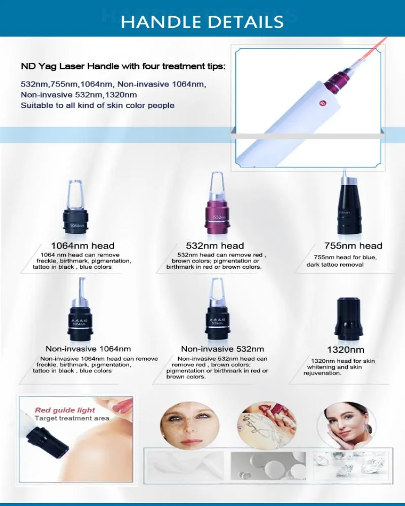 màquina d'eliminació de tatuatges làser fabricada a la Xina màquina d'eliminació de tatuatges làser fabricada a la Xina