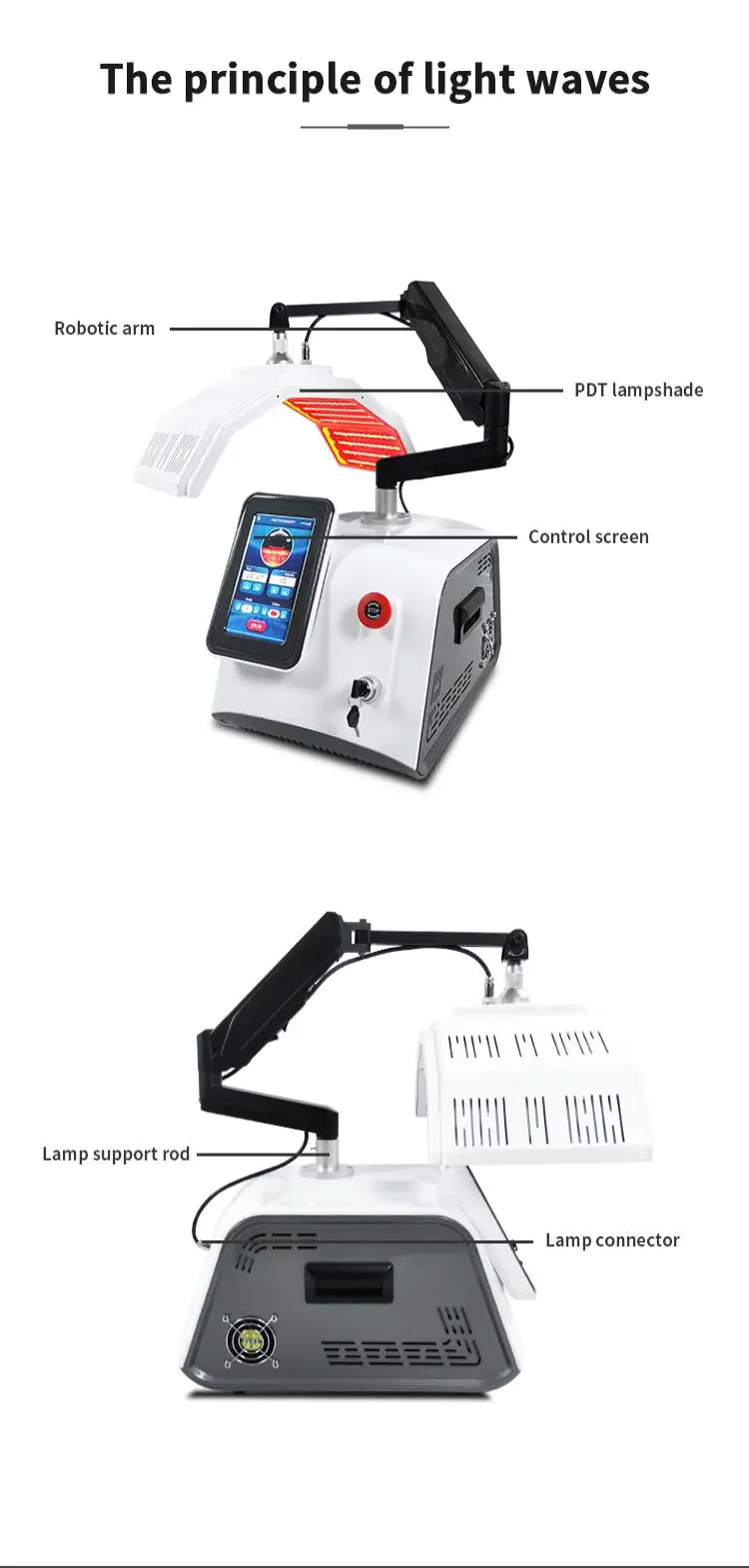 pdt led light therapy machine made in China pdt led light therapy machine made in China