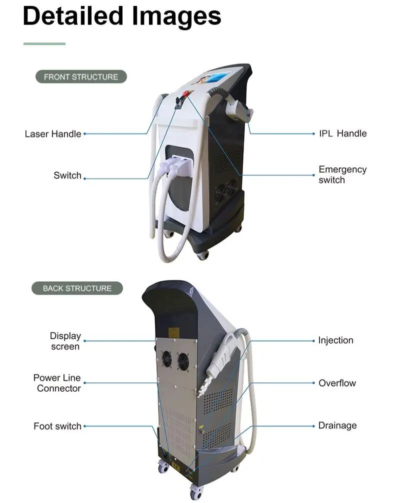 shr hair removal device made in China shr hair removal device made in China