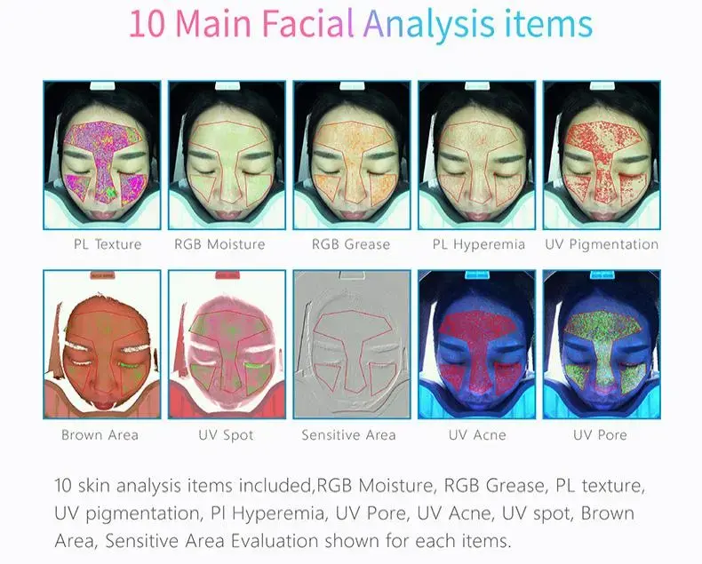 facial scanner skin analyzer facial scanner skin analyzer