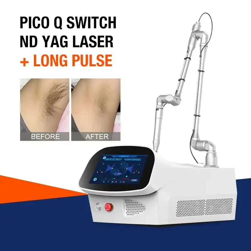 Portable Q switched nd yag laser 1064 nm