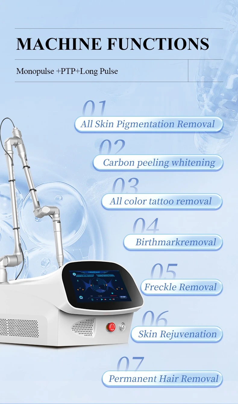 Portable Q switched nd yag laser 1064 nm Portable Q switched nd yag laser 1064 nm