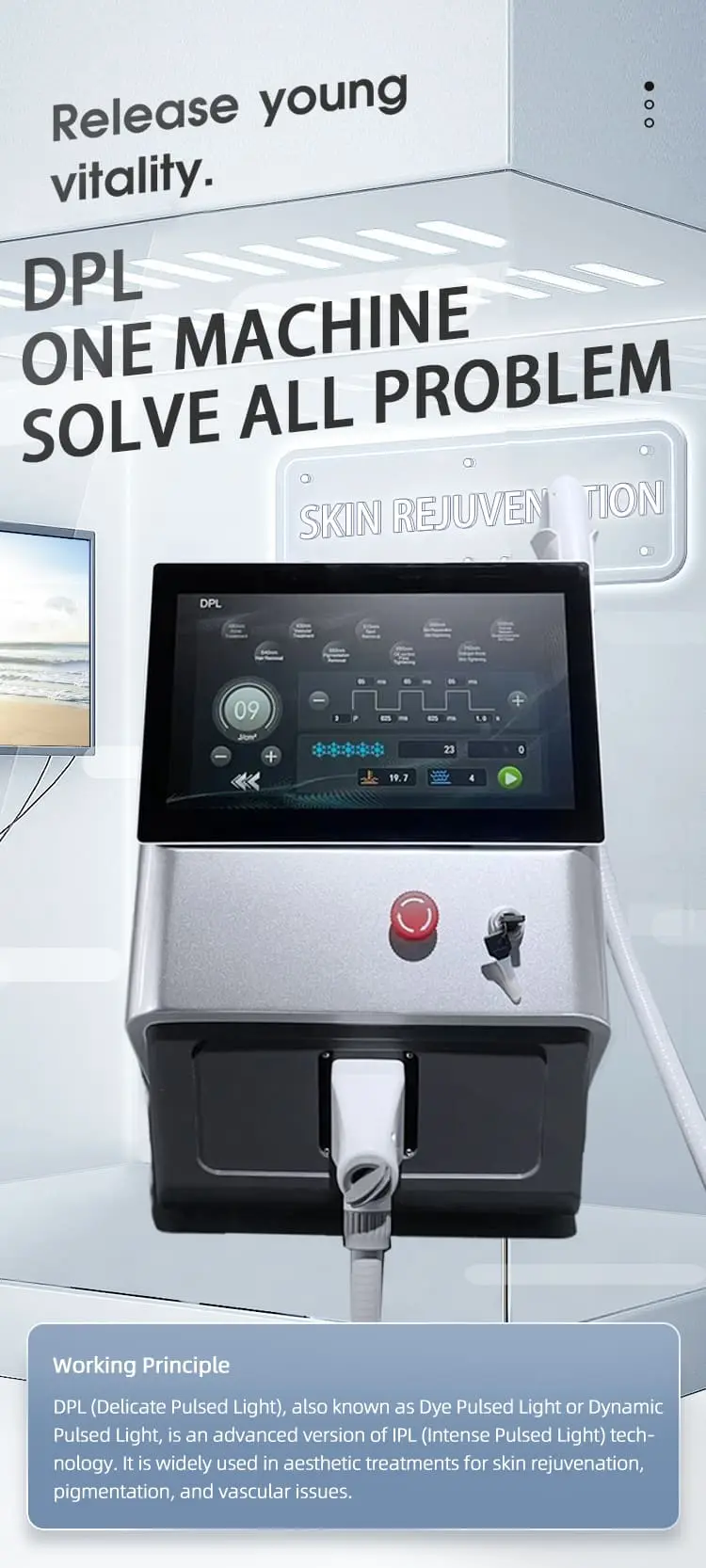 Portable DPL machine Portable DPL machine