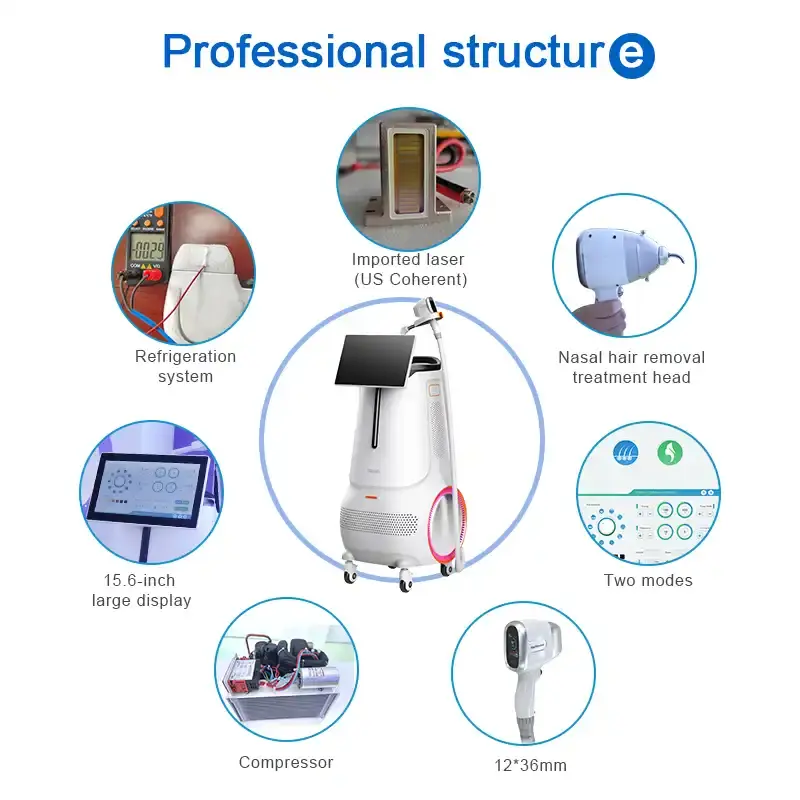 professional laser hair removal device