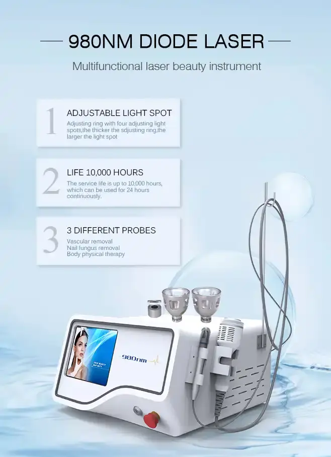 980 nm diode laser for vascular removal 980 nm diode laser for vascular removal