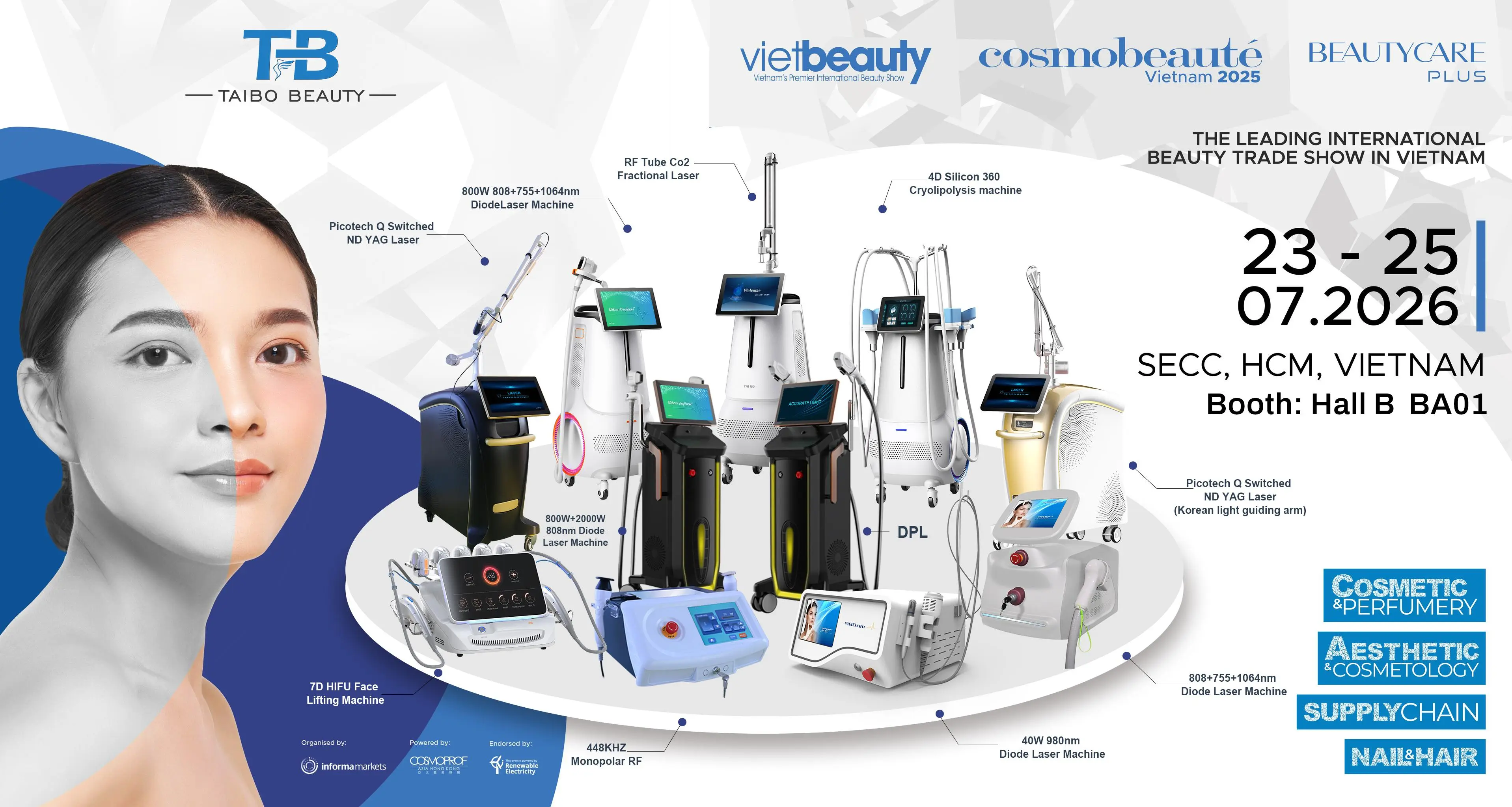 Vietbeauty & Cosmobeauté Vietnam 2026 Vietbeauty & Cosmobeauté Vietnam 2026