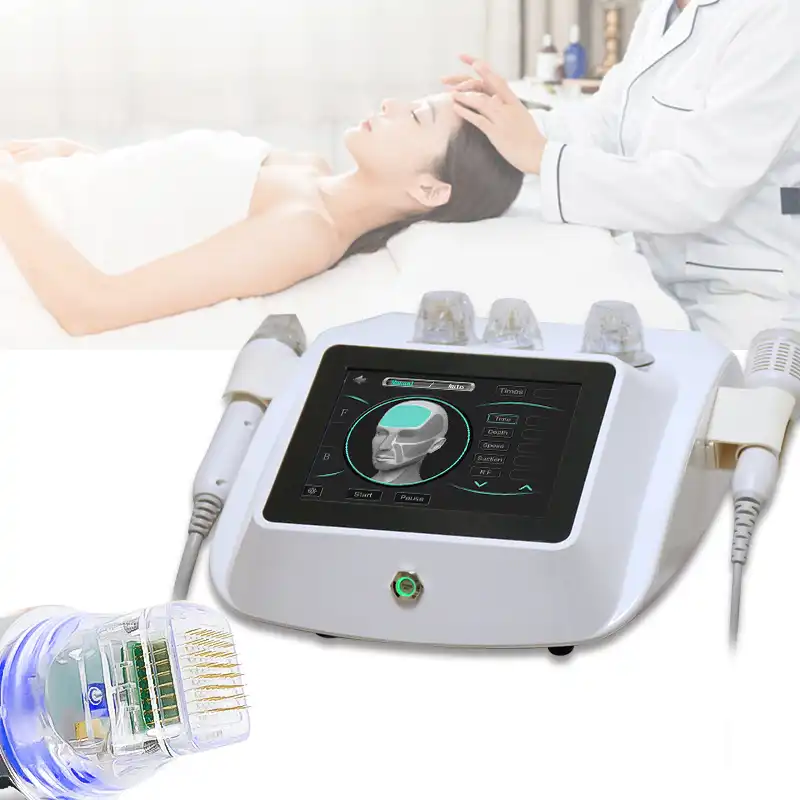 What are the benefits of morpheus 8 rf microneedling machine compared to traditional microneedling?