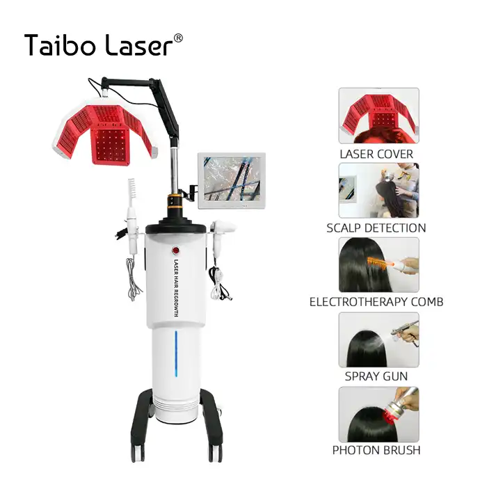 Benefits and Limitations of a Laser Hair Regrowth Machine - TAIBO BEAUTY