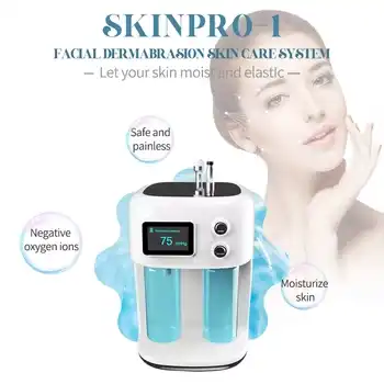 How does portable diamond dermabrasion work? 