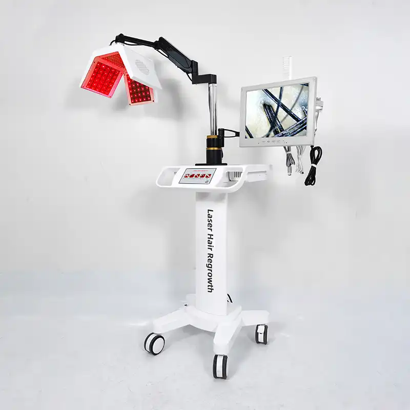 What types of hair loss treatment machines are available? 